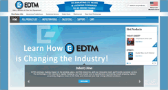 Desktop Screenshot of edtm.com